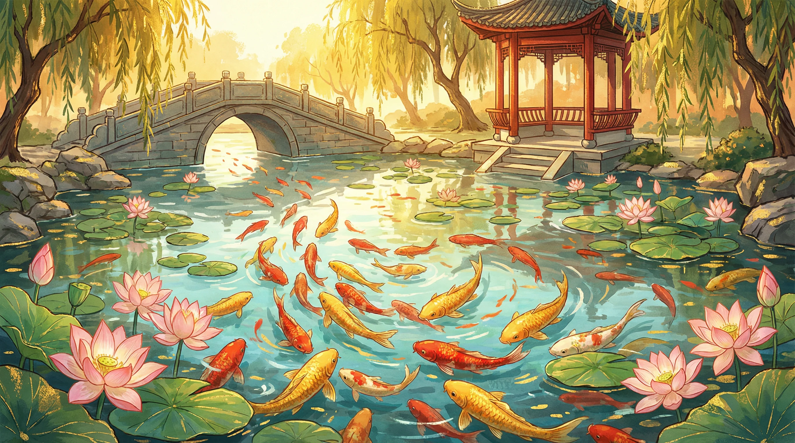 锦鲤游动动画 - 东方福运祈愿堂 - 哈希分分彩官网